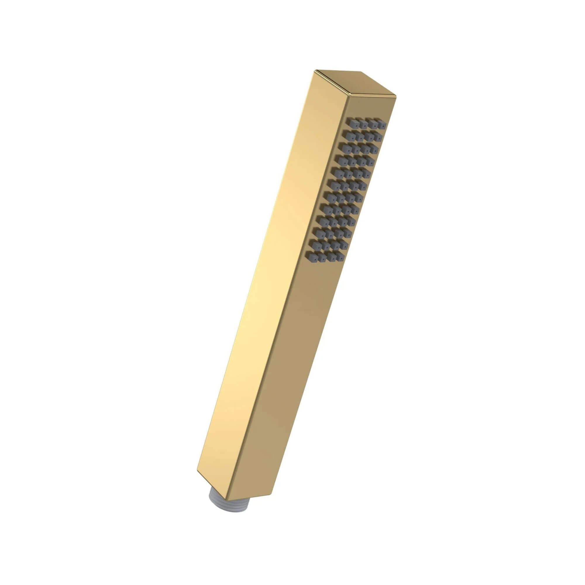 Buy Square pencil design hand shower modern - brushed brass online UK
